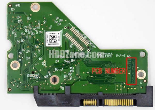 Western Digital HDD PCB 2060-771824-001