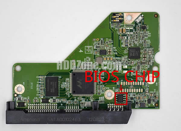 Steps to repair WD HDD PCB 2060-771824-006