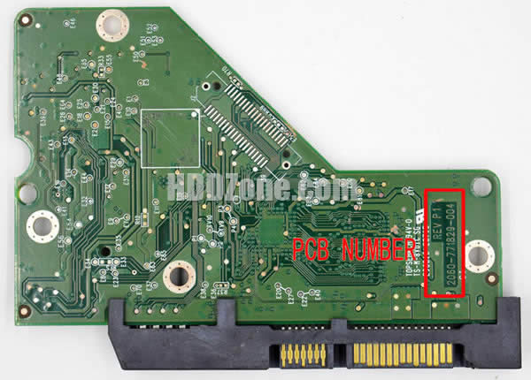 Western Digital HDD PCB 2060-771829-004