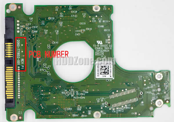 Western Digital HDD PCB 2060-771852-001