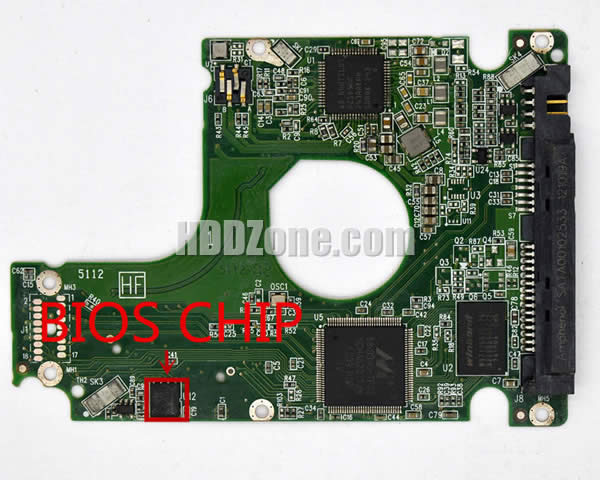 Western Digital HDD PCB 2060-771852-004