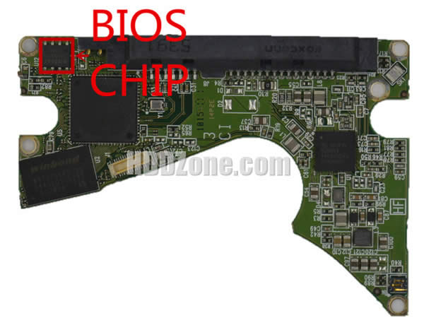 Western Digital HDD PCB 2060-800022-000