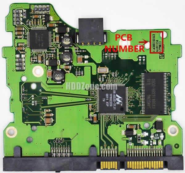 Samsung HDD PCB BF41-00107A