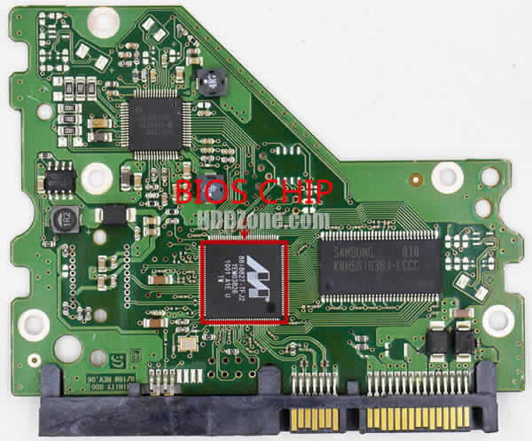 Steps to repair Samsung HDD PCB BF41-00284A