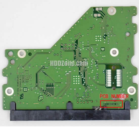 Steps to repair Samsung HDD PCB BF41-00314A