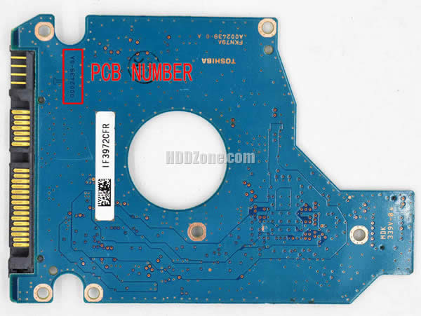 Toshiba HDD PCB G002439-0A