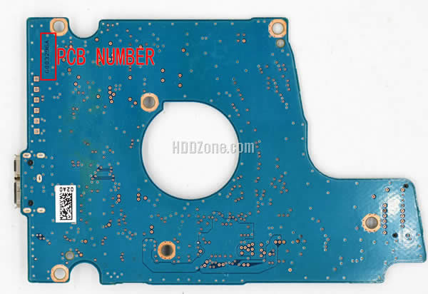 Steps to repair Toshiba HDD PCB G003296A