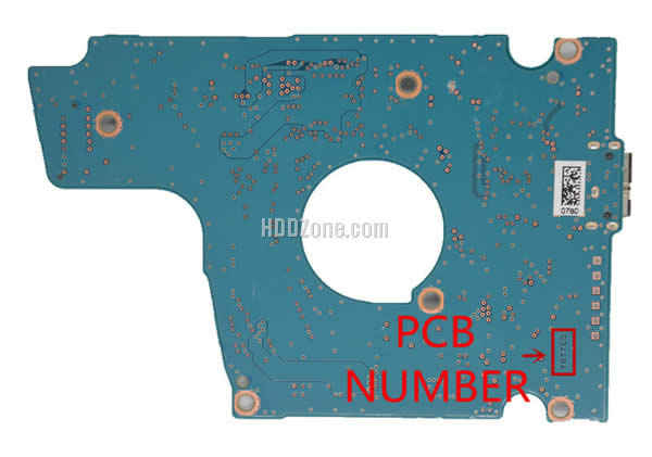 Steps to repair Toshiba HDD PCB G3448A