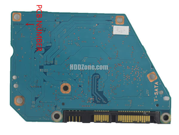 Steps to repair Toshiba HDD PCB G3626A